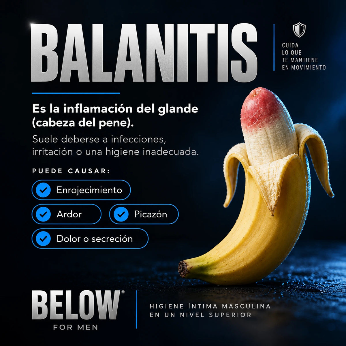 Below For Men - Mejora tu higiene al instante