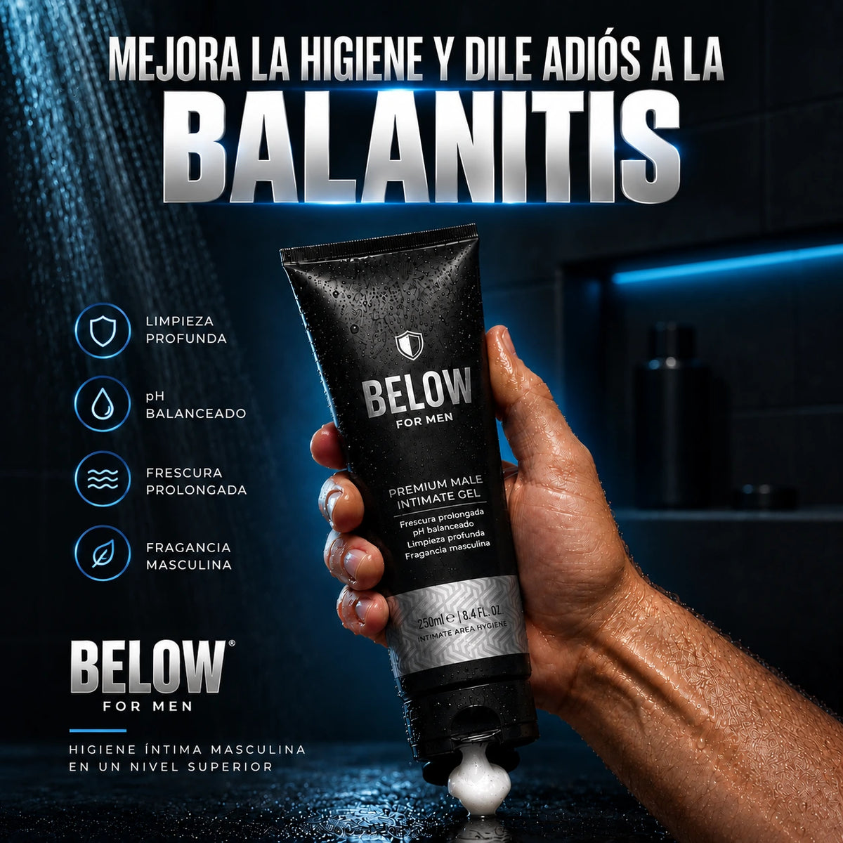 Below For Men - Mejora tu higiene al instante